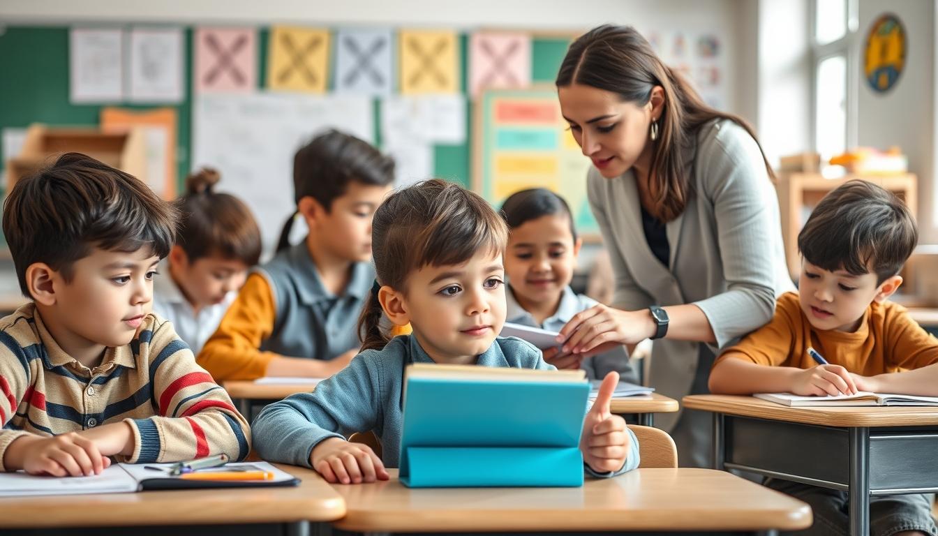 Students and educational resources in a modern learning environment